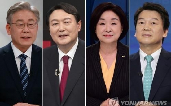 Three weeks before election, Yoon still leads Lee in polls