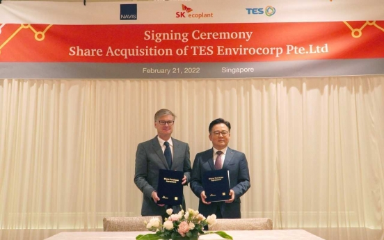 SK ecoplant acquires Singaporean recycling tech firm for $1b