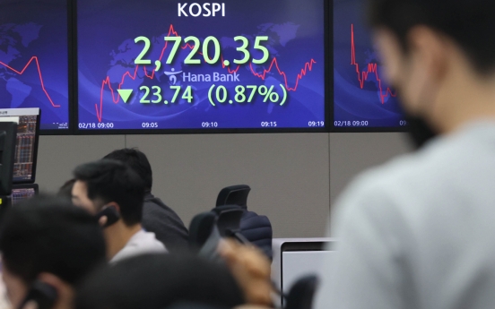 Seoul stocks open higher amid looming Western sanctions on Russia