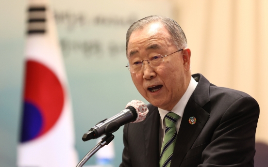 Former UN chief Ban becomes endowed chair at Seoul Nat'l University