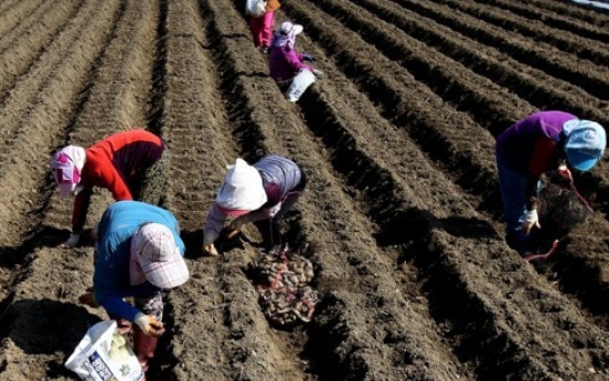 S. Korea's arable land dips for 9th year in 2021