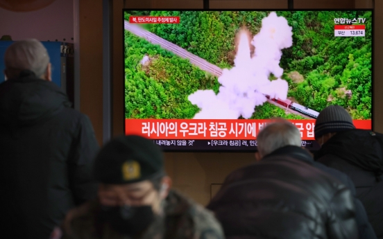 N. Korea fires 1 ballistic missile toward East Sea: S. Korean military