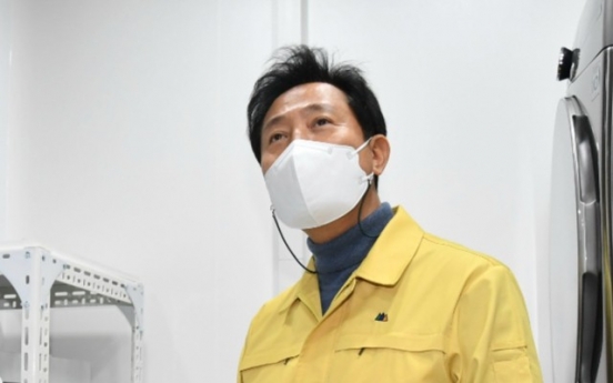 Seoul Mayor Oh tests positive for COVID-19 in self-test kit check