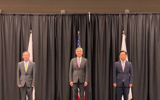 Nuclear envoys of S. Korea, US, Japan hold talks over N. Korean missile tests