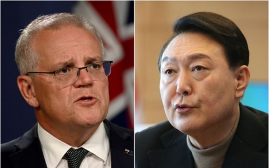 President-elect Yoon has phone conversation with Australian PM