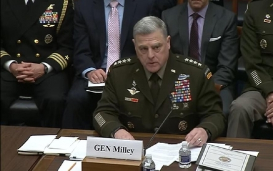 N. Korea poses 'real' threats to US and allies: Gen. Milley