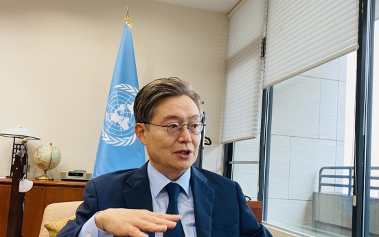 UN ambassador stresses need for S. Korea to co-sponsor resolution on N. Korea human rights