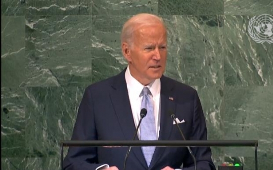 Biden names N. Korea as one of 'disturbing' reasons to strengthen nonproliferation regime