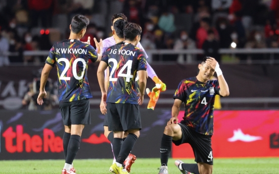 Questions on defense hang over S. Korea before World Cup tuneup vs. Cameroon