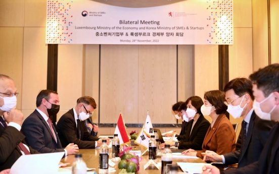 S. Korea, Luxemburg to boost ties in key minerals, space industry