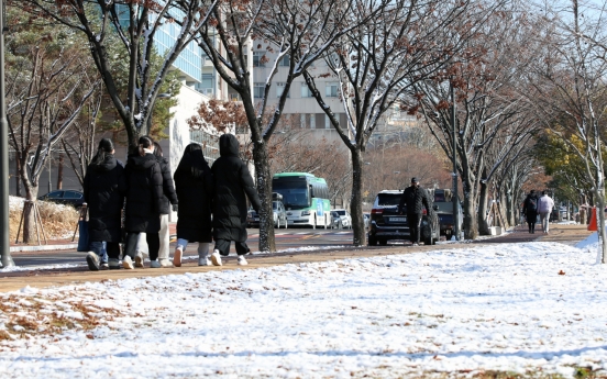 Heavy snow advisories issued for western parts of S. Korea