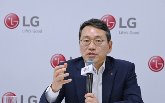 [CES 2023] LG CEO seeks breakthrough with car tech