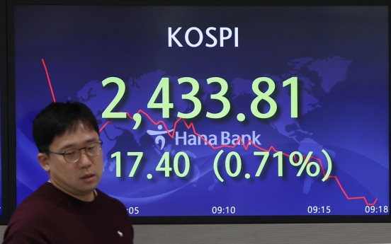 Seoul shares inch up amid inflation woes