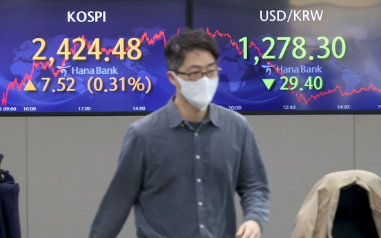 Seoul shares up for third day after Fed rate hike; won at over 1-month high