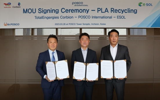 Posco International enters bioplastic recycling biz