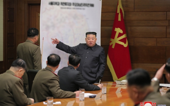 N. Korean leader calls for expanding war deterrence in more 'offensive' way: KCNA