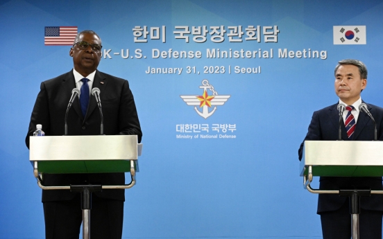 S. Korea, US defense chiefs hold phone talks over US military leak reports