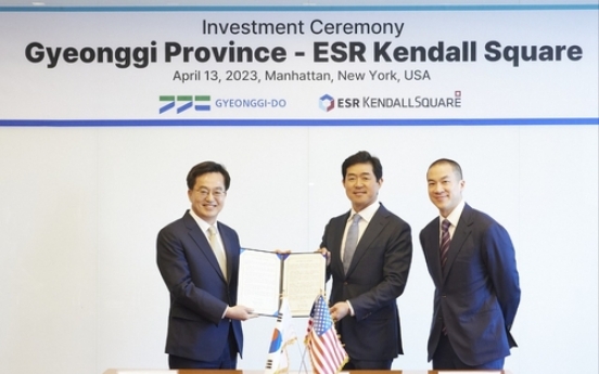 Gyeonggi governor attracts W4t worth investment during his latest trip to US