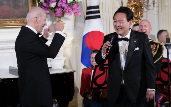 Yoon thinks his 'American Pie' rendition at White House state dinner was quite good