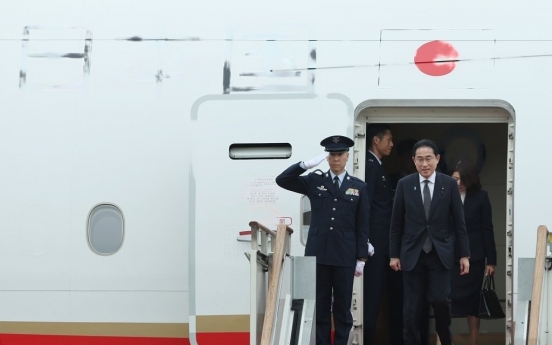 Japan PM makes first bilateral visit to S. Korea in 12 years