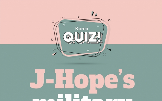 [Korea Quiz] J-Hope's military service