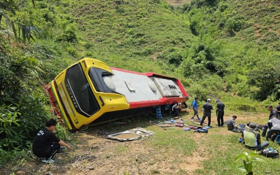 22 S. Korean nationals wounded in bus accident near Hanoi