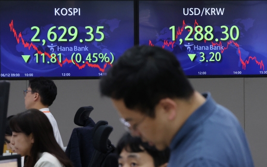 Seoul shares end lower ahead of Fed's rate decision