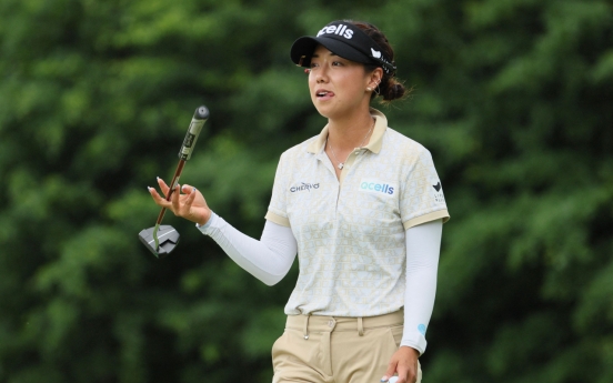 Jenny Shin ties for 8th at LPGA major tournament