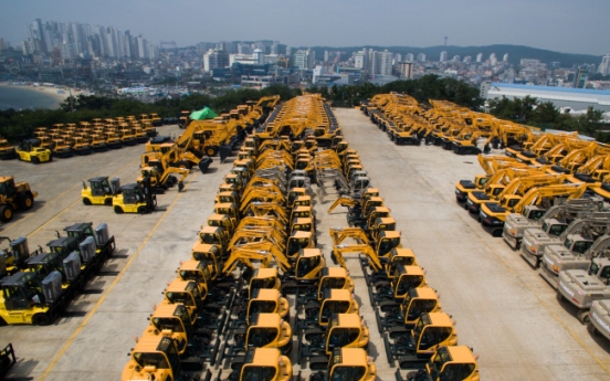 S. Korea's forklift exports up 57% through May