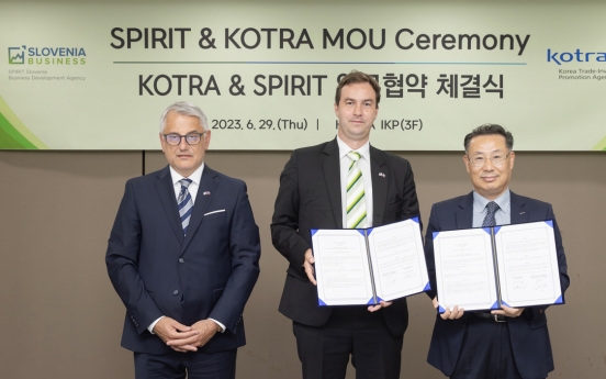 S. Korea, Slovenia seek stronger ties in EVs, logistics