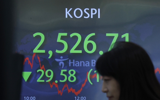 Seoul shares down for 4th day on US rate hike woes