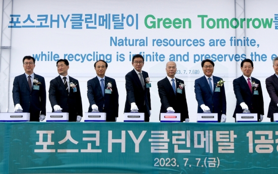 Posco completes battery materials recycling plant