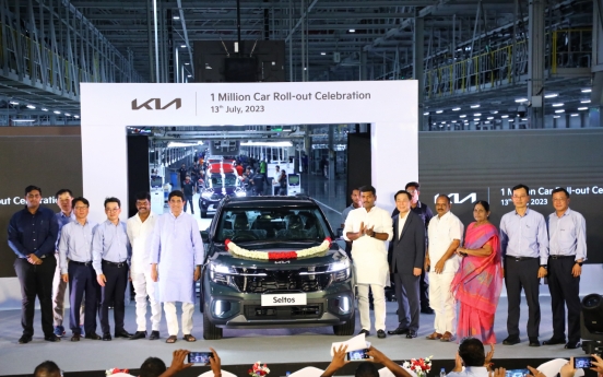 Kia's India plant manufactures 1m vehicles in 4 years