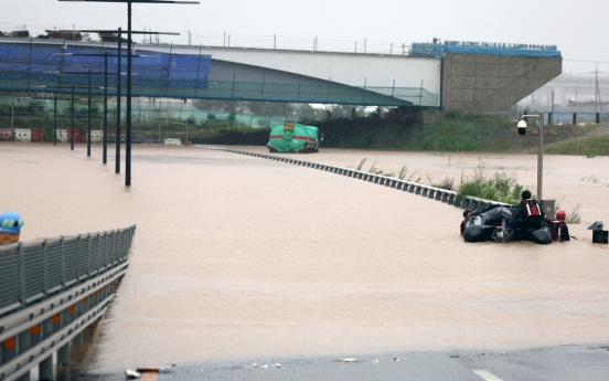 In photos: Scenes of flooding in South Korea