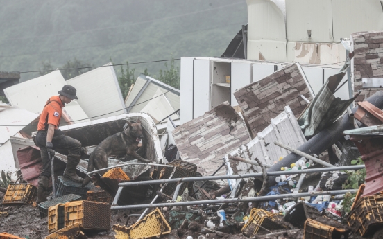 Flooding claims dozens of lives as rainfall lashes Korea