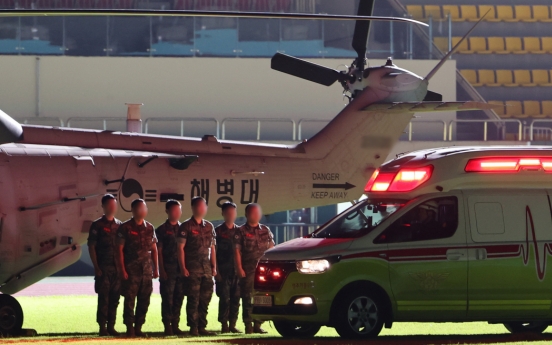 Yoon offers condolences over death of Marine in rescue operations