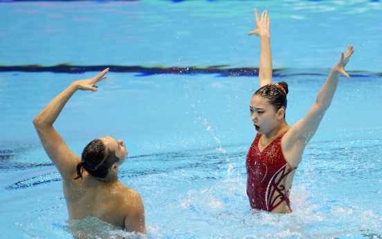 Friendship does wonders for artistic swimming tandem