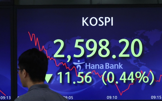 Seoul shares open tad lower ahead of Fed decision