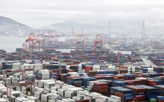 S. Korea's seaport cargo down 1.6% in Q2 amid global economic slowdown