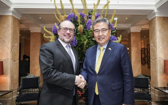 S. Korean, Austrian FMs hold talks on trade, supply chain cooperation