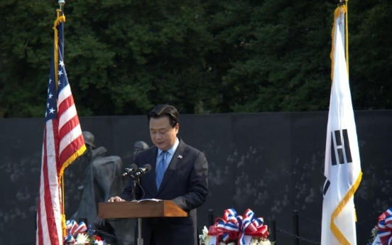 S. Korean ambassador says N. Korean threats will only lead to stronger deterrence from S. Korea-US alliance