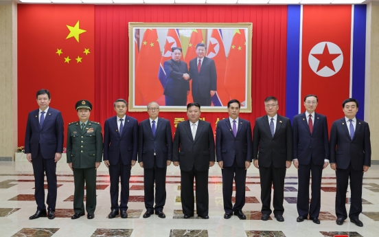 NK leader meets with Chinese delegation after armistice anniv.