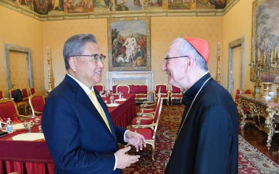 S. Korean FM visits Holy See for talks on bilateral ties celebrating 60th anniversary