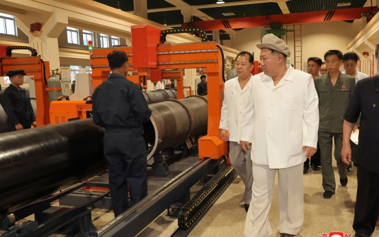 N. Korean leader inspects major weapons factories: state media