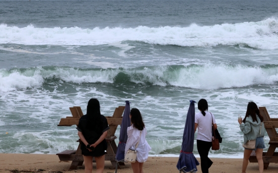 S. Korea on high alert as Typhoon Khanun approaches