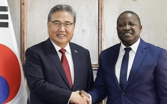 Top diplomats of S. Korea, Zambia hold talks on Seoul's expo bid, key minerals, bilateral ties