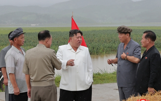 N. Korea's Kim slams officials as 'irresponsible' over typhoon damage