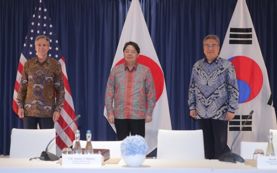 Top diplomats of S. Korea, US, Japan to hold virtual meeting ahead of trilateral summit