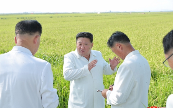 N. Korean leader calls for efforts to minimize typhoon damage to crops