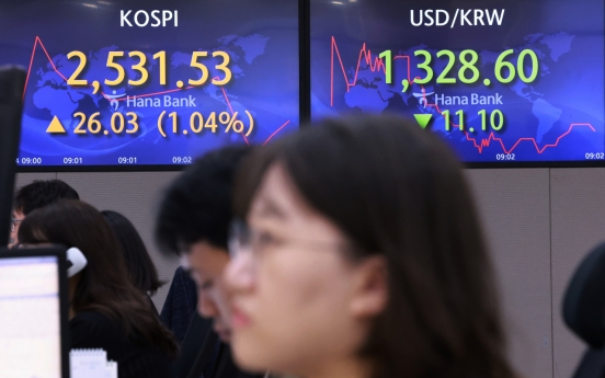 Seoul shares open sharply up on tech gains